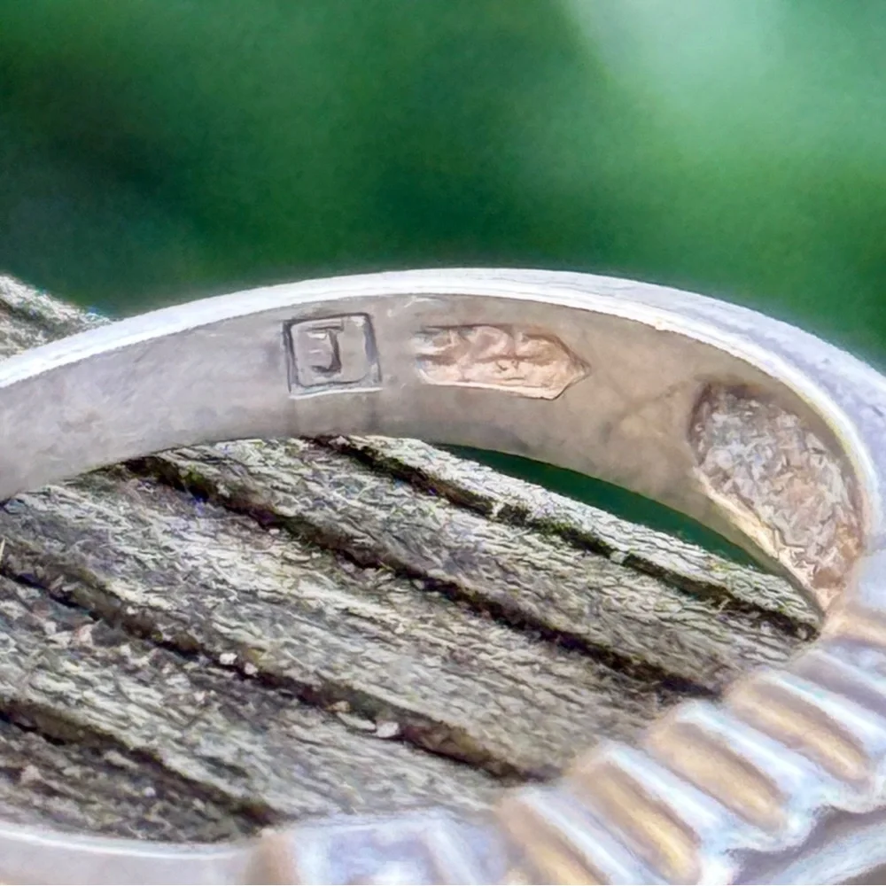 Vintage elegant silver